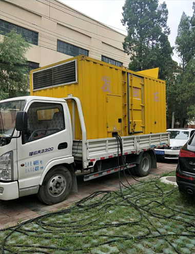 奉贤发电车出租-柴油发电机组排烟系统设计要求及其考虑因素