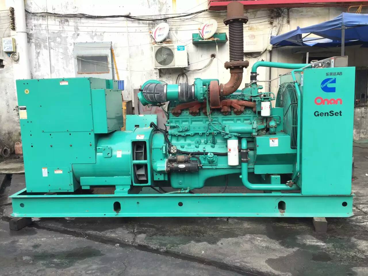 奉贤租赁发电机-柴油发电机不正常冒烟的原因